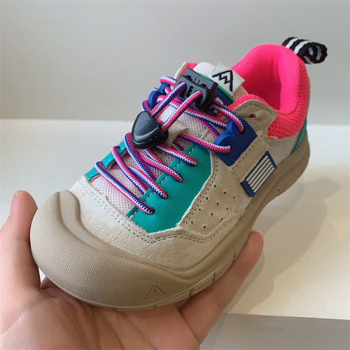 Children's Shoes Spring 2024 Children's Sports Shoes Outdoor Girls' Hiking Shoes Boys' Slip-on Ugly Cute Shoes Baby Shoes