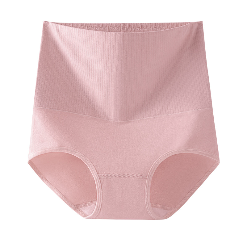 Ropa interior de cintura alta para mujer algodón puro antibacteriano 2023 nuevo estilo posparto barriga pequeña ropa interior para mujer