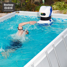 Bestway游泳池冲浪机逆流定点训练推水器室内泳池水中变速跑步机