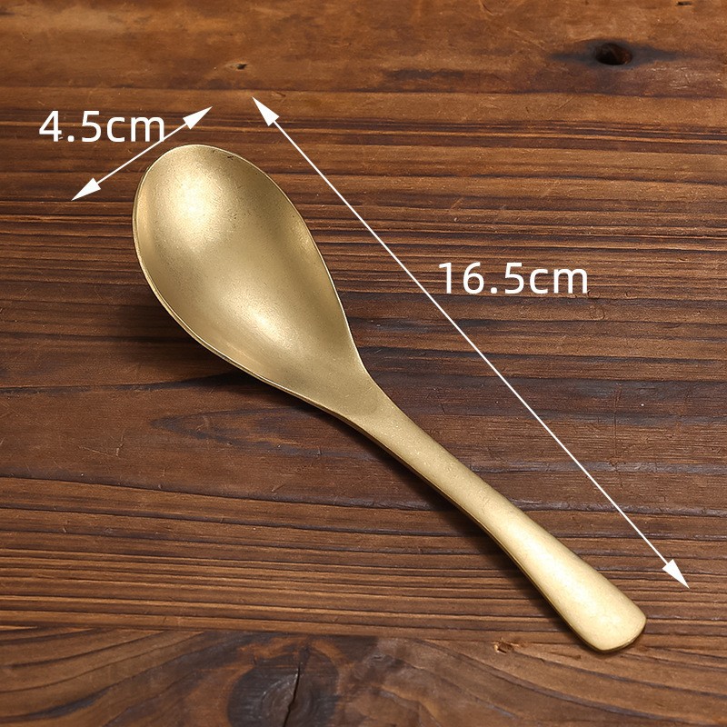 큰 스푼(빈티지 골드)
