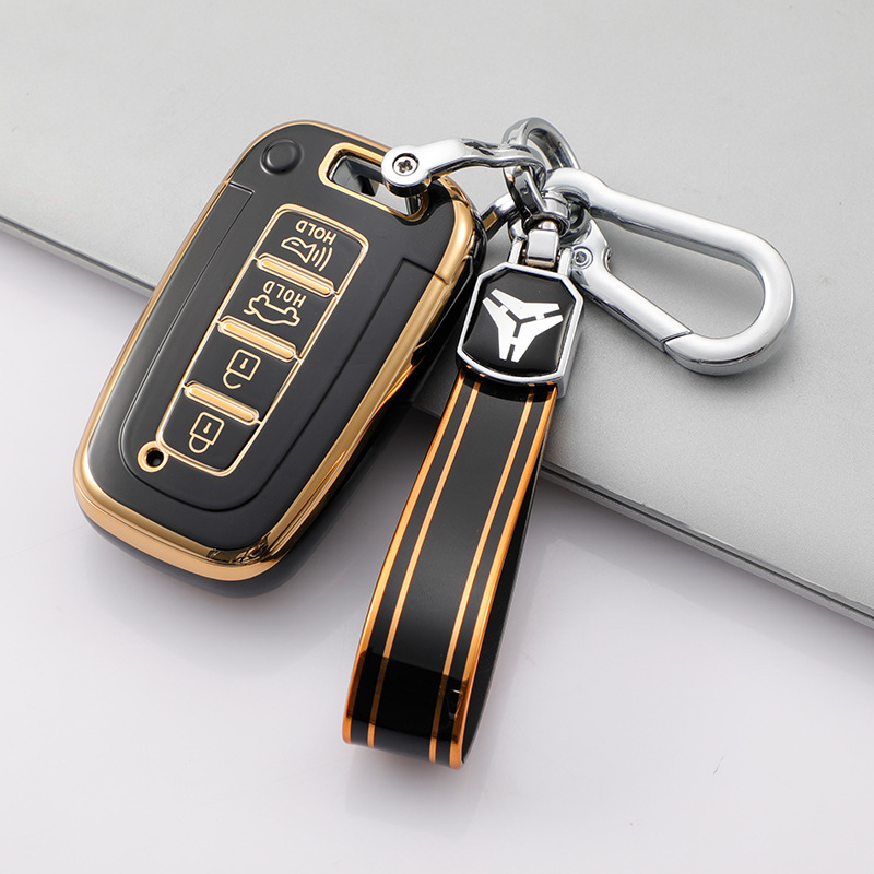 北京现代ix35车钥匙套朗动索纳塔八索起亚智跑K2福瑞迪专用钥匙包