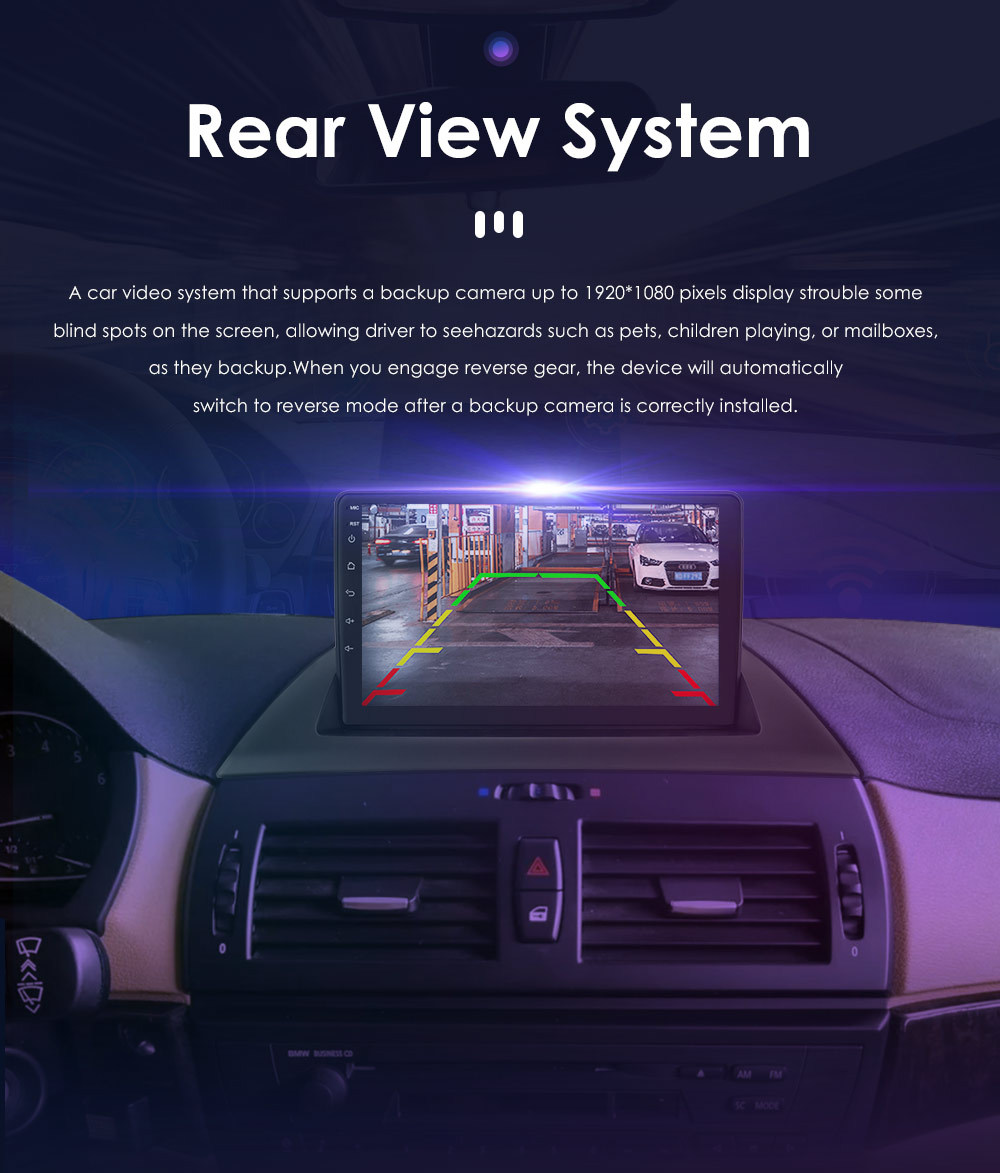 The 9-inch Android large screen is suitable for 04-12 BMW X3 E83 smart car GPS navigation frame all-in-one machine