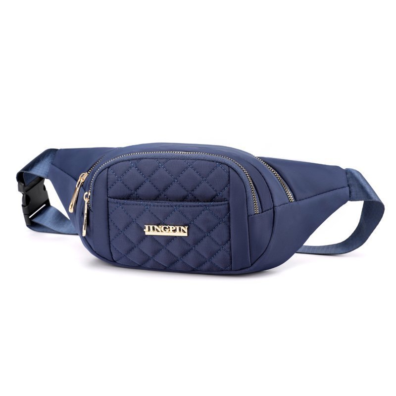 Bolsita de diamantes de hilo bordado nuevo transfronterizo, bolso de pecho de mujer de moda multicapa, cambio, cajero, bolso comercial de gran capacidad