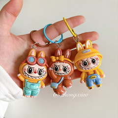 新商品のかわいい大きいサイズの布のキーホルダーの漫画は少女のカバンを掛けます。