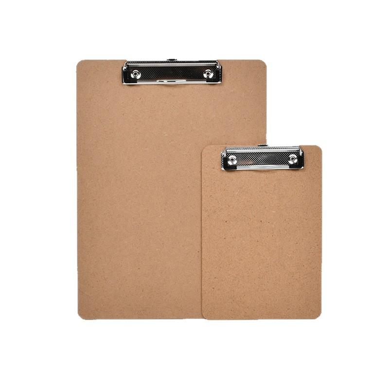 Portapapeles de madera A4, carpeta de notas de oficina, bloc de notas con clip de mariposa, tablero de escritura, tablero de dibujo image 7