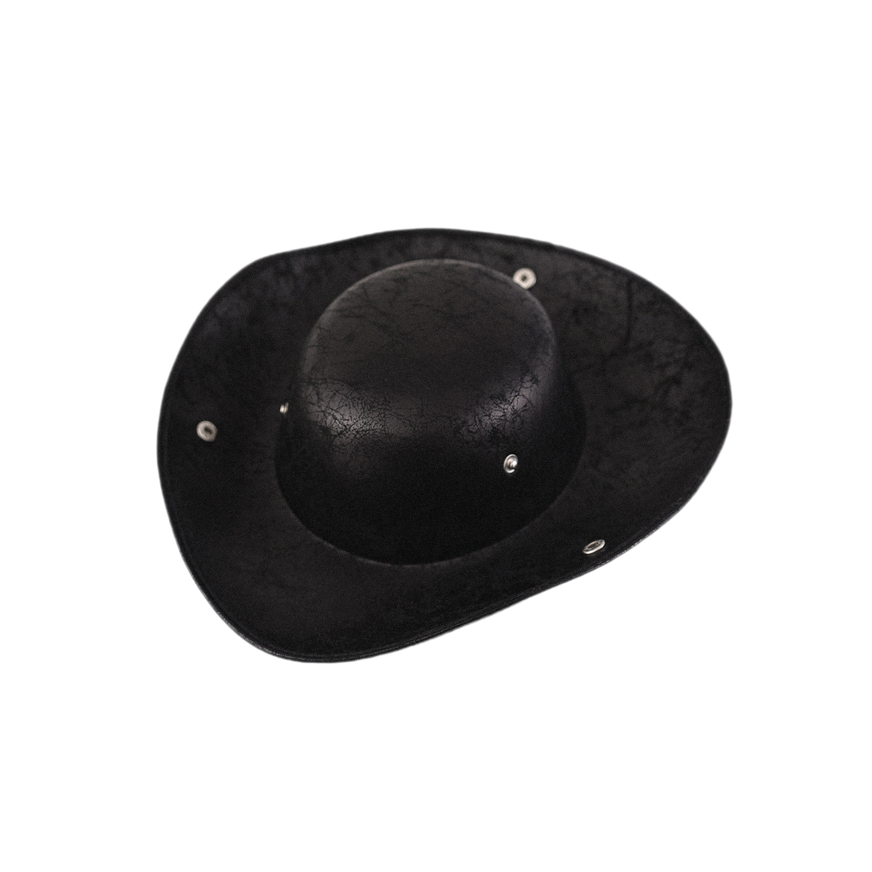 Cappello da festa unisex marrone fantasia pirata cowboy triangolare per ballo di fine anno stile western decorativo_voghion.com