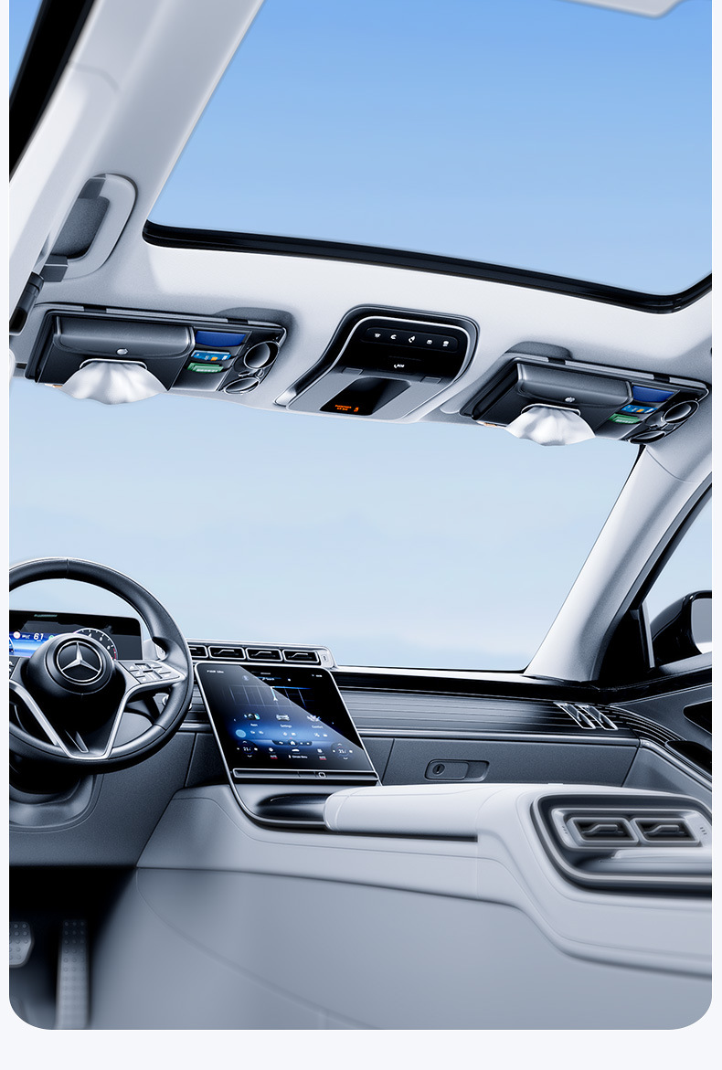 Car Sun Visor Storage Cover Tissue Box Car Multifunctional Artifact Glasses Holder Id Holder Bag Card Holder Bill