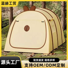 跨境新款儿童小帐篷室内 室外便携房间游戏屋 玩具屋折叠户外露营