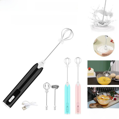Cross-border cream frother household baking cream whisker mixer egg beater wireless handheld blender