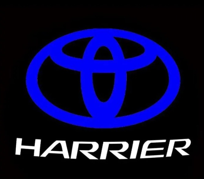 Aplicable a TOYOTA LINGFANG HARRIER VISA puerta no desvanecerse luz de bienvenida luz de atmósfera iluminación de la puerta de la lámpara de proyección image 7