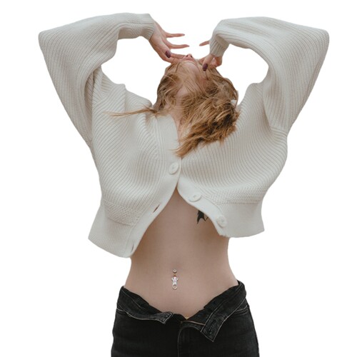New AliExpress best-seller jewelry rhinestone zipper belly button ring belly dance navel closure 