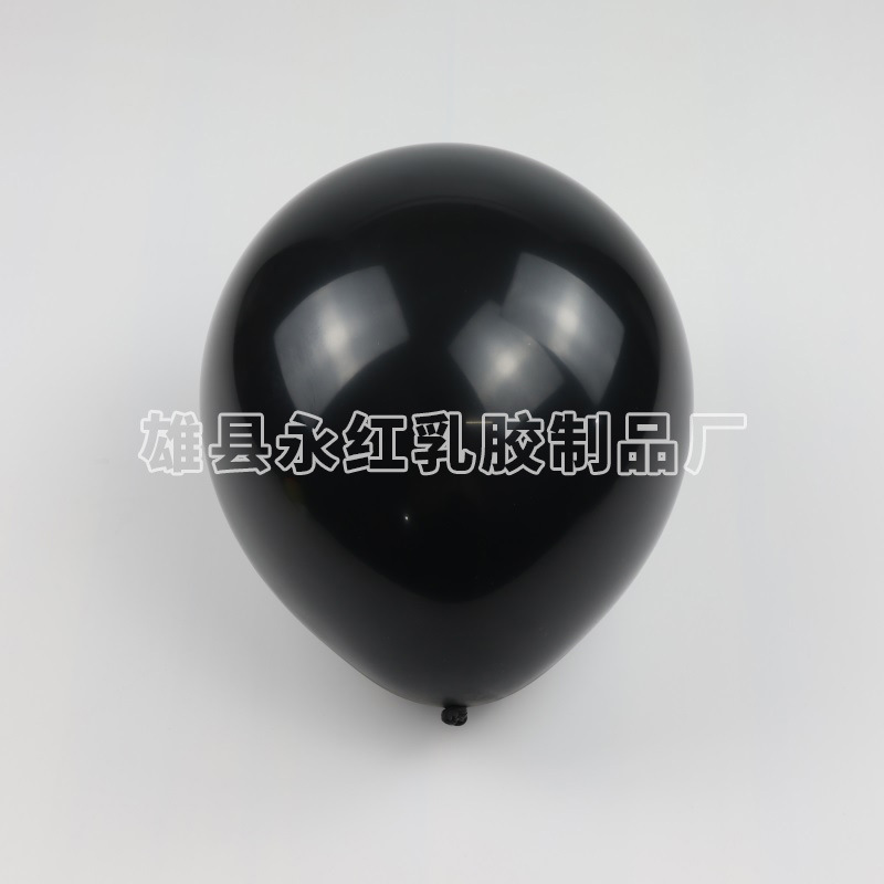 1,5 g 10 pulgadas negro mate (100 piezas / paquete)