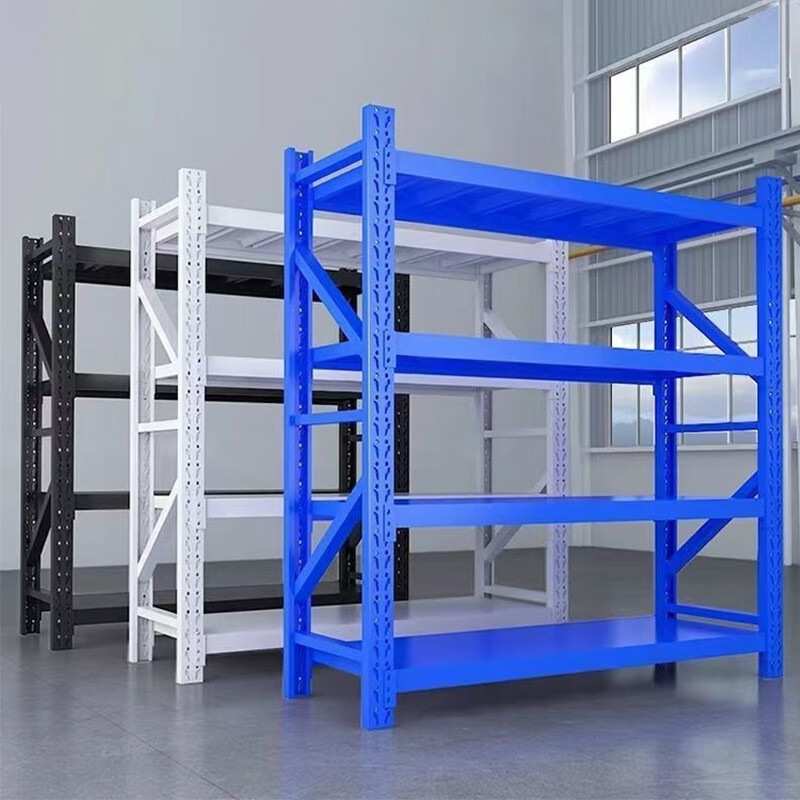 甘肃仓库仓储货架金属五金货架中型重型库房货架工厂直销每组四层