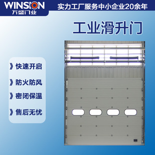 Customized Cold Storage Lift Doors Are Designed to Withstand Strong Winds of Level 10, Are Fireproof and Explosion-Proof, and Are Equipped with Industrial Heavy-Duty Cold Storage Sliding Doors