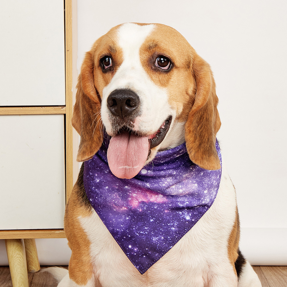 Tanpopo transfronterizo para toallas de triángulo para mascotas toallas de saliva para perros toallas de mascotas toallas de perros toallas de mascotas