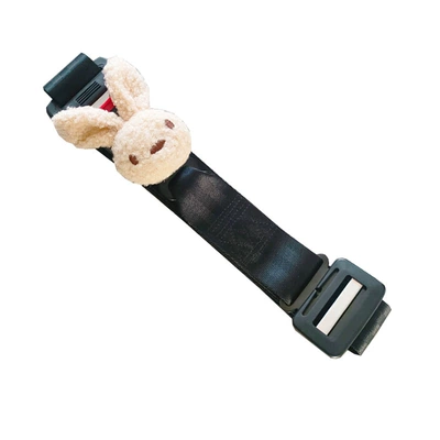 Car seat belt: anti-strapping belt pregnant women's belt F - press-to-release-maternity-safety-belt-brown-rabbit