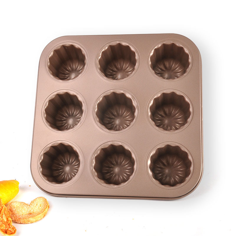 Corilu mold angel bell non-stick baking pan copper mold aluminum mold household baking tools commercial 6 cups