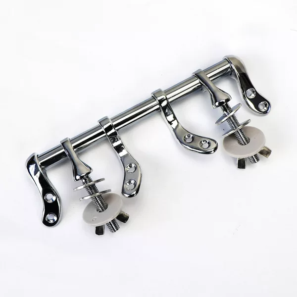 Toilet Lid Hinges Easy Cleaning and Quick Release Hinges Replacement Accessories for Wooden Toilet