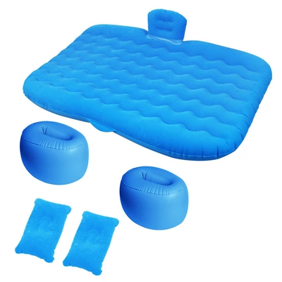 Vehicle-mounted inflatable bed: Used for Sitting or Lying Down - default-item-758a-wave-storage-pier-blue