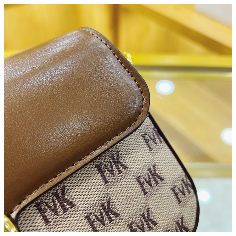 Borsa a tracolla Nicchia di personalità Nuova borsa a tracolla abbinata a colori con stampa retrò di alta qualità Borsa da donna per pendolarismo quotidiano_voghion.com