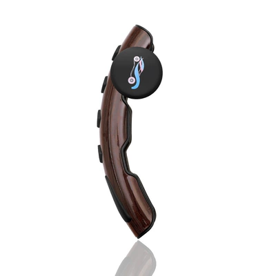 Steering wheel booster – gear - single-side-with-ball-mahogany