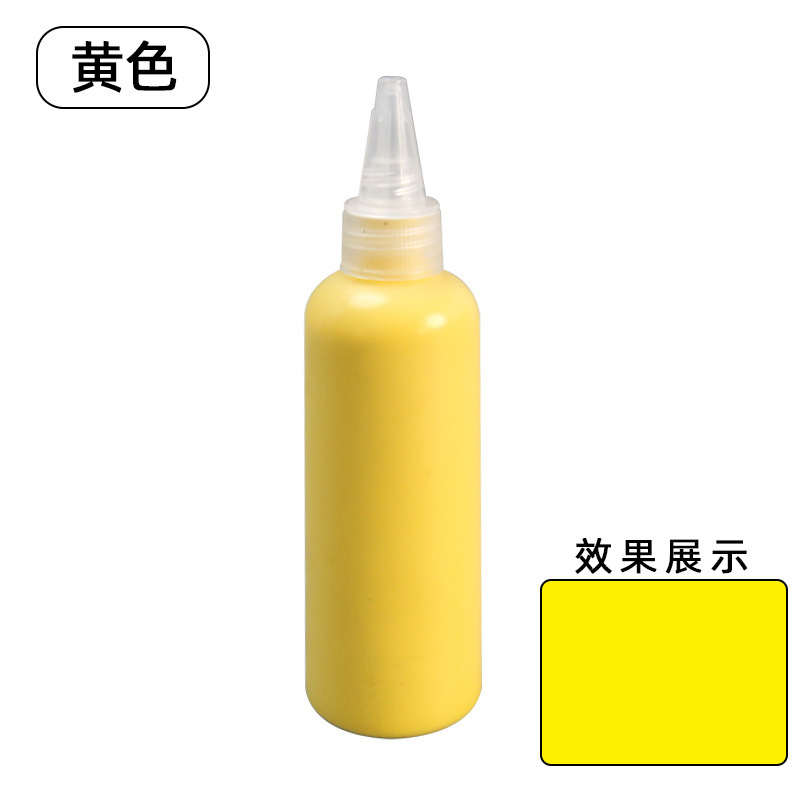 アクリル絵の具100ml子供の手涂りスクエア落书きdiy石膏人形涂りアクリル絵の具セット卸売|undefined