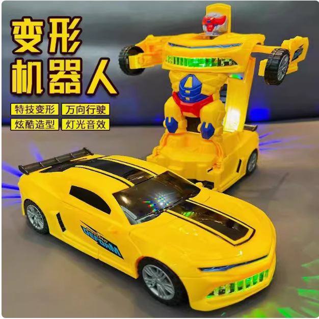 Explosión transfronteriza de avispón eléctrico, robot transformador genial, coche deportivo universal, juguete para niños, coche, regalo para niño