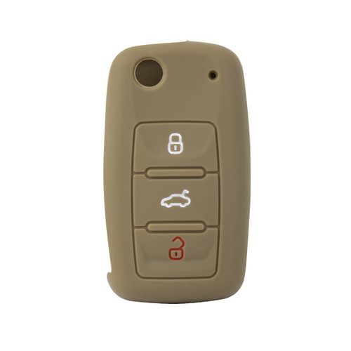 Suitable for Volkswagen Tiguan, Polo silicone key case, Golf 6 key cover, Skoda Rapid, Yeti, Roomster protective case