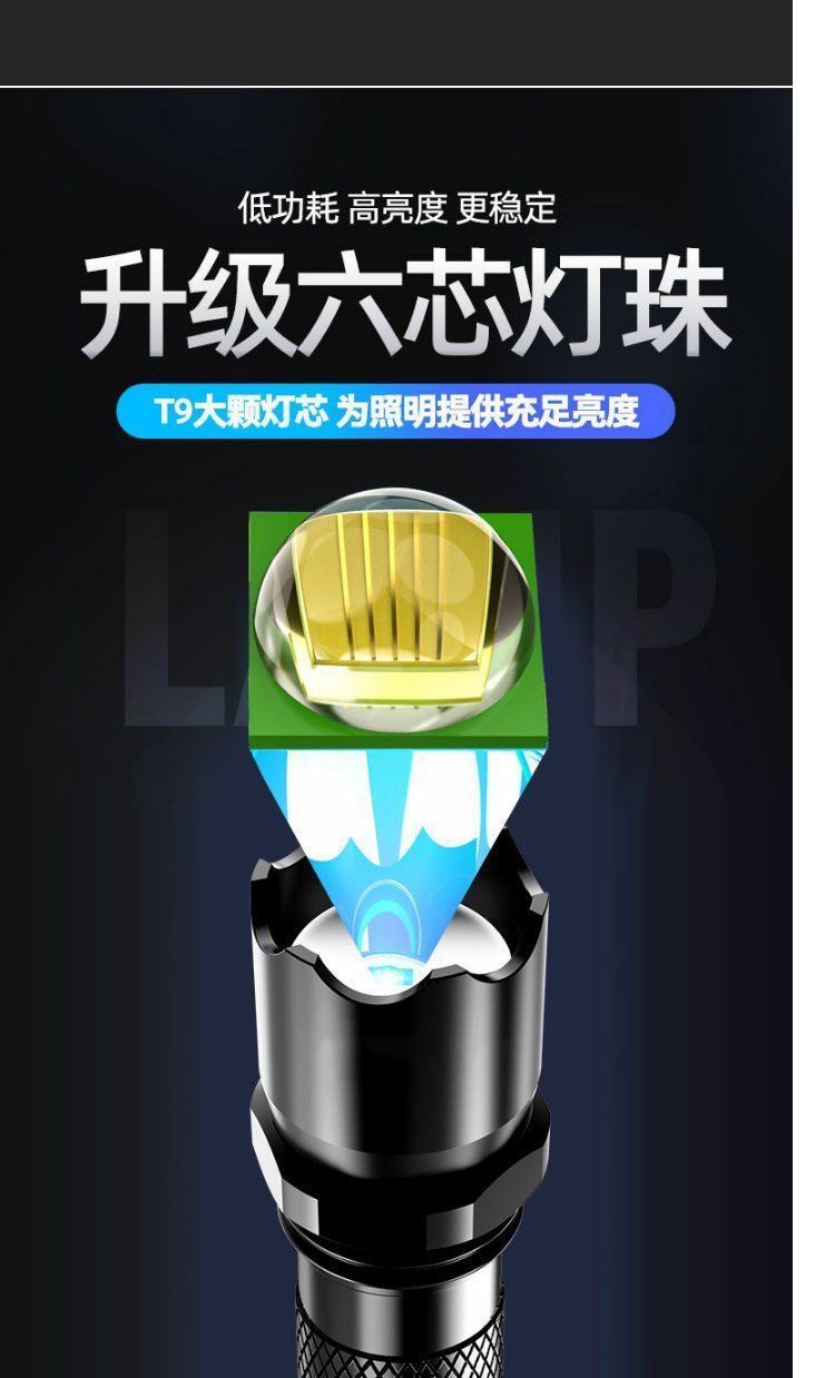 强光特种兵手电筒