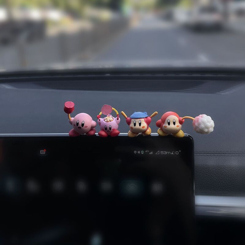 車の装飾品 車の装飾 車の漫画スクリーンアクセサリー デスクトップセンターコンソール|undefined