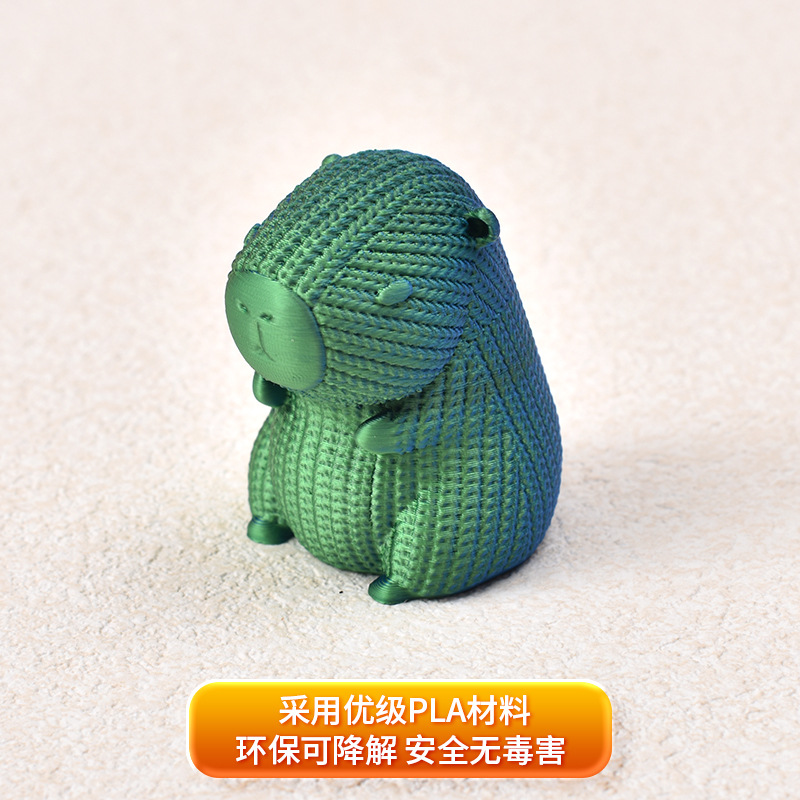 Juguetes impresos en 3D de gran venta transfronterizos, juguetes de animales impresos en 3D, adornos impresos, juguetes impresos en 3D, modelos creativos