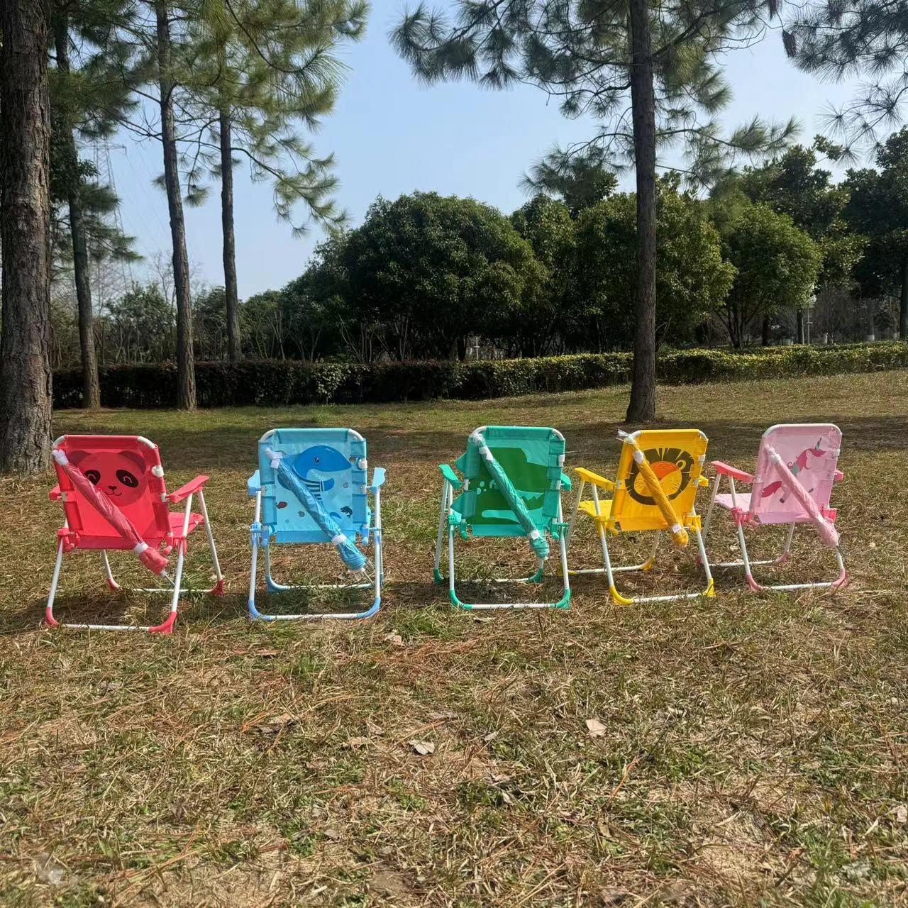 Silla de playa para niños silla plegable para niños portátil camping al aire libre picnic pescar frente al mar paraguas protector solar frente al mar