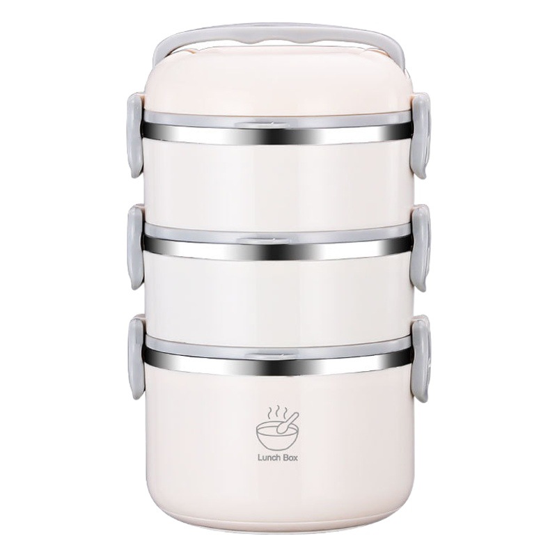 304 stainless steel sealed leak-proof rice bucket for office workers with meals lunch box large capacity multi-layer lunch box for students