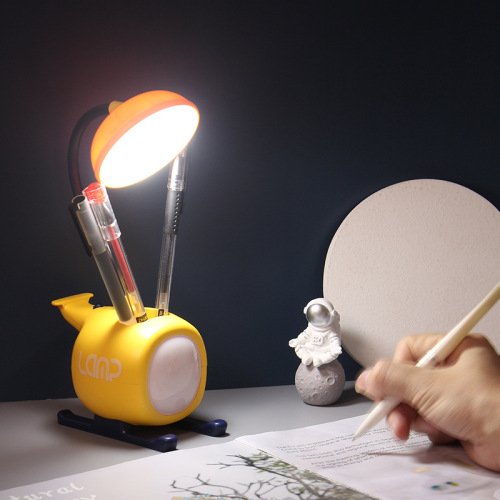 Creative Charging Desk Lamp, Reading and Study Eye-Care Desk Lamp Wholesale, Student and Children's Small Desk Lamp Dormitory-Specific