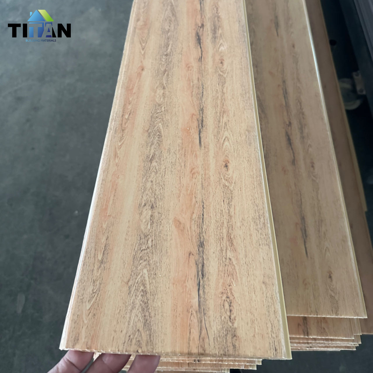 PVC tira de plástico fuelle de techo cocido techo sala de estar dormitorio baño material de decoración 30cm