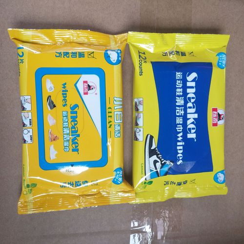 Biaoqi shoe cleaning wipes 12 pieces Biaoqi sneaker cleaning wipes sneakers coconut white shoe cleaner
