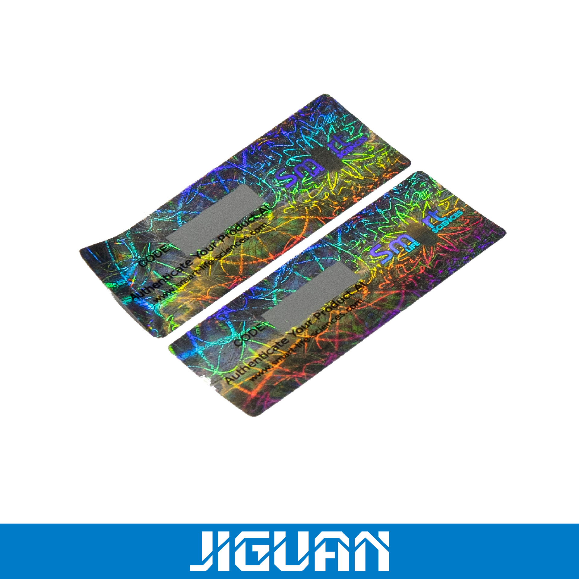 供应激光全息防伪标签防伪安全系数系统UVlogo防伪印刷包邮