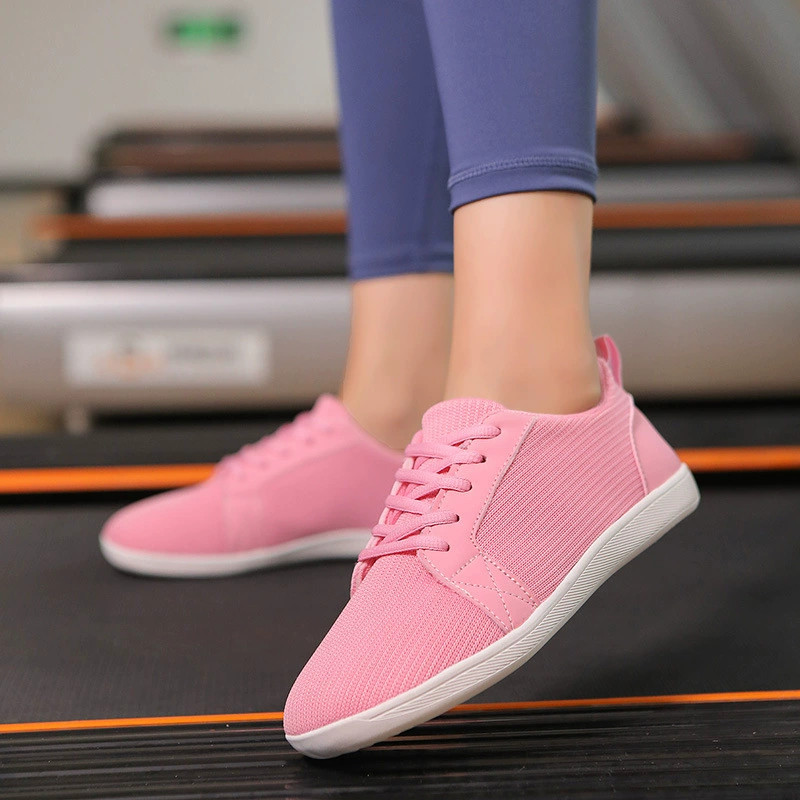 Трансграничные новые кроссовки для мужчин и женщин, весна и осень, новые сетчатые дышащие студенческие кроссовки, сверхлегкая повседневная обувь с мягкой подошвой