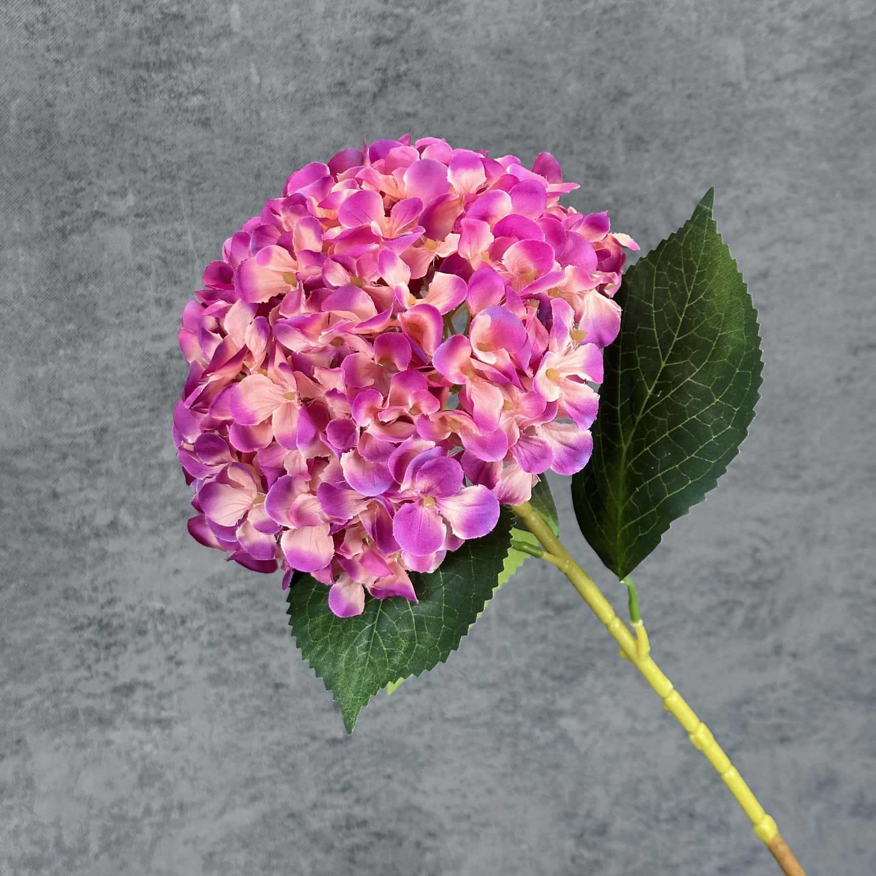 Flor artificial 216 piezas Impresión 3D Gran diseño de escena de boda de hortensia Decoración del hogar Decoración de flores falsas transfronterizas al por mayor