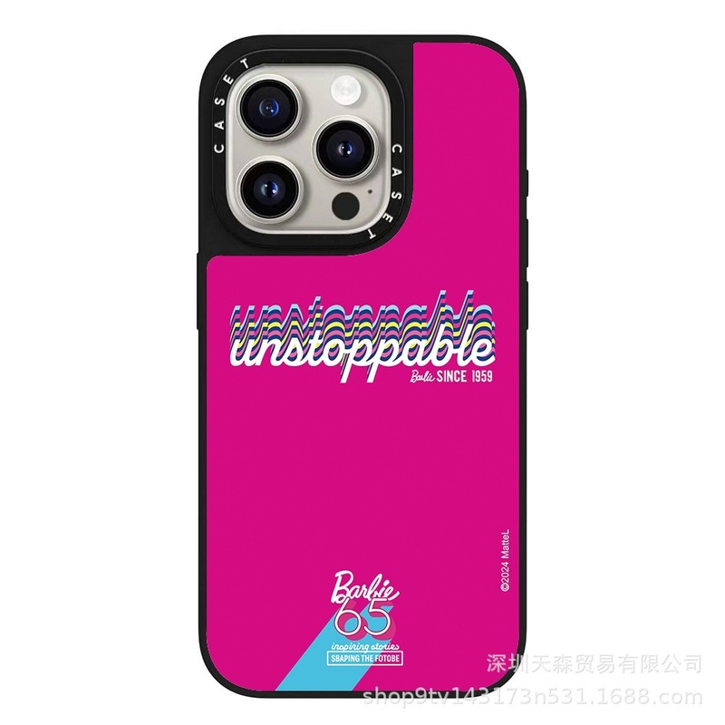 CASET連名バービー人形はアップルiphone16 promax携帯ケース15pro潮牌13鏡面を適用している|undefined
