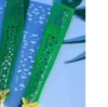 Green hair sticky strips (without gold hairpins)