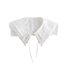 2022新款韩版欧根纱拼接蕾丝花边假领子披肩 LAZADA  速卖通 wish