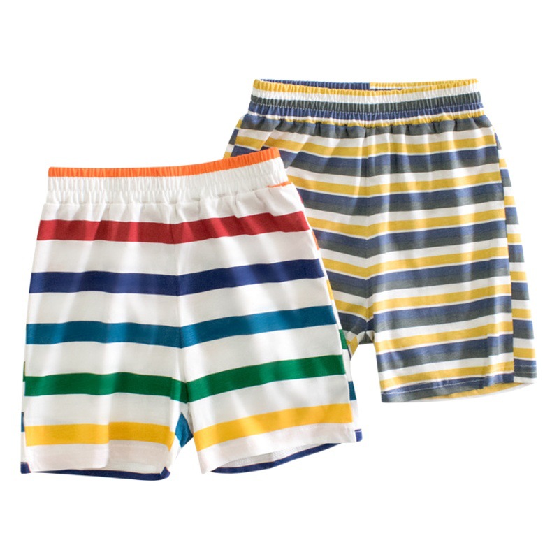 27kids ropa infantil transfronteriza al por mayor verano 2025 nuevos pantalones cortos para niños pantalones de casa para bebés suministro de primera mano image 1
