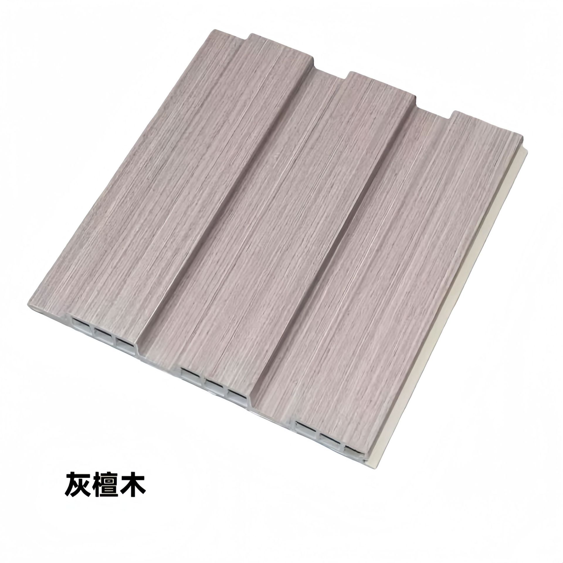 Panel de Pared de Madera Plástica Eco 195, Resistente al Fuego y Humedad, para Interior y Hotel
