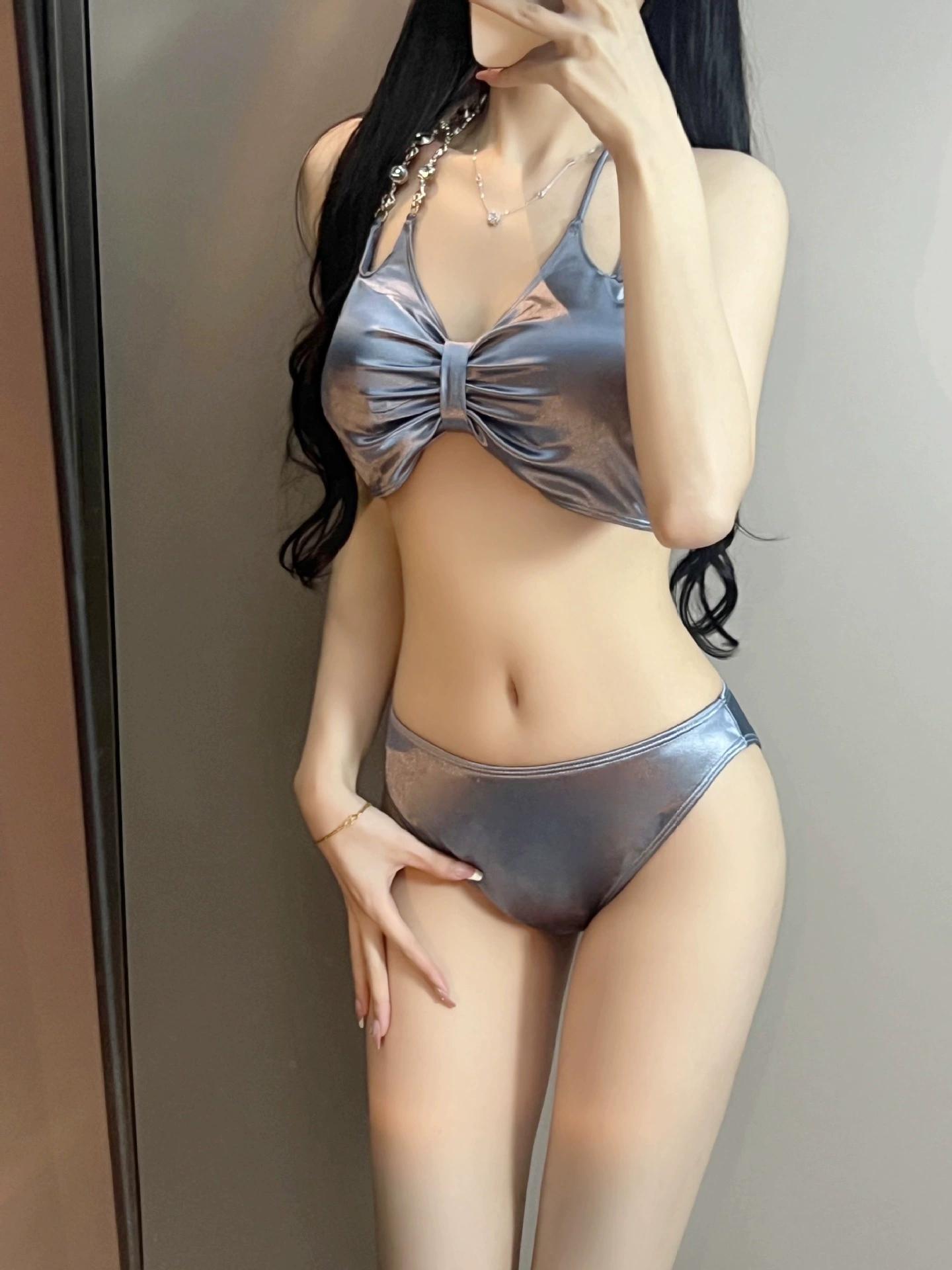 Набор купальников 3 штуки, облегающий sexy стиль, высокое качество, размеры S–XL