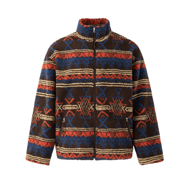 Mr Ethnic Style Cashmere Jacket Men's Korean Design Wear Winter Loose Casual Half Turtleneck Jacket Mr Ethnic Style Cashmere Jacket Men's Korean Design Wear Winter Loose Casual Half Turtleneck Jacket