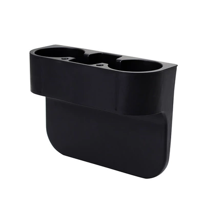 Car Gap Storage Box, Car Cup Holder, In-Car Seat Storage Box, Multifunctional Car Cup Holder, Car Cup Holder (Car cup holder/beverage holder) - black