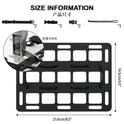 panel ABS material universal – Other Car Modifications - tactical-panels-on-both-sides-of-the-motorcycle-rear-seat