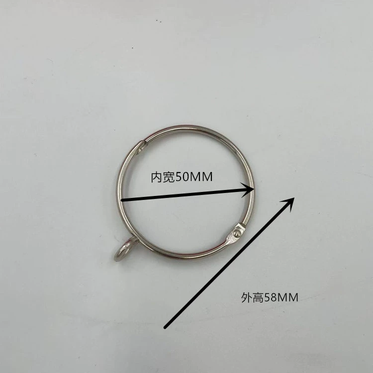 Кованое открывное кольцо из нержавеющей стали зажим для удобной разборки и сборки 38MM 50MM