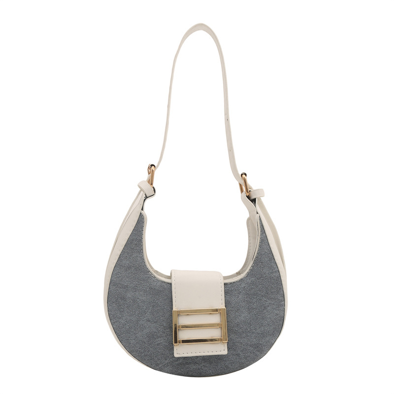 Bolso de moda de empalme en línea primavera y verano 2024, nuevo estilo universal temperamento extranjero bolso de hombro estilo coreano bolso de mujer universal